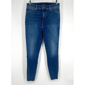 Lucky Brand Womens Skinny Jeans Size 4 Uni Fit Ankle Blue Stretch Denim
